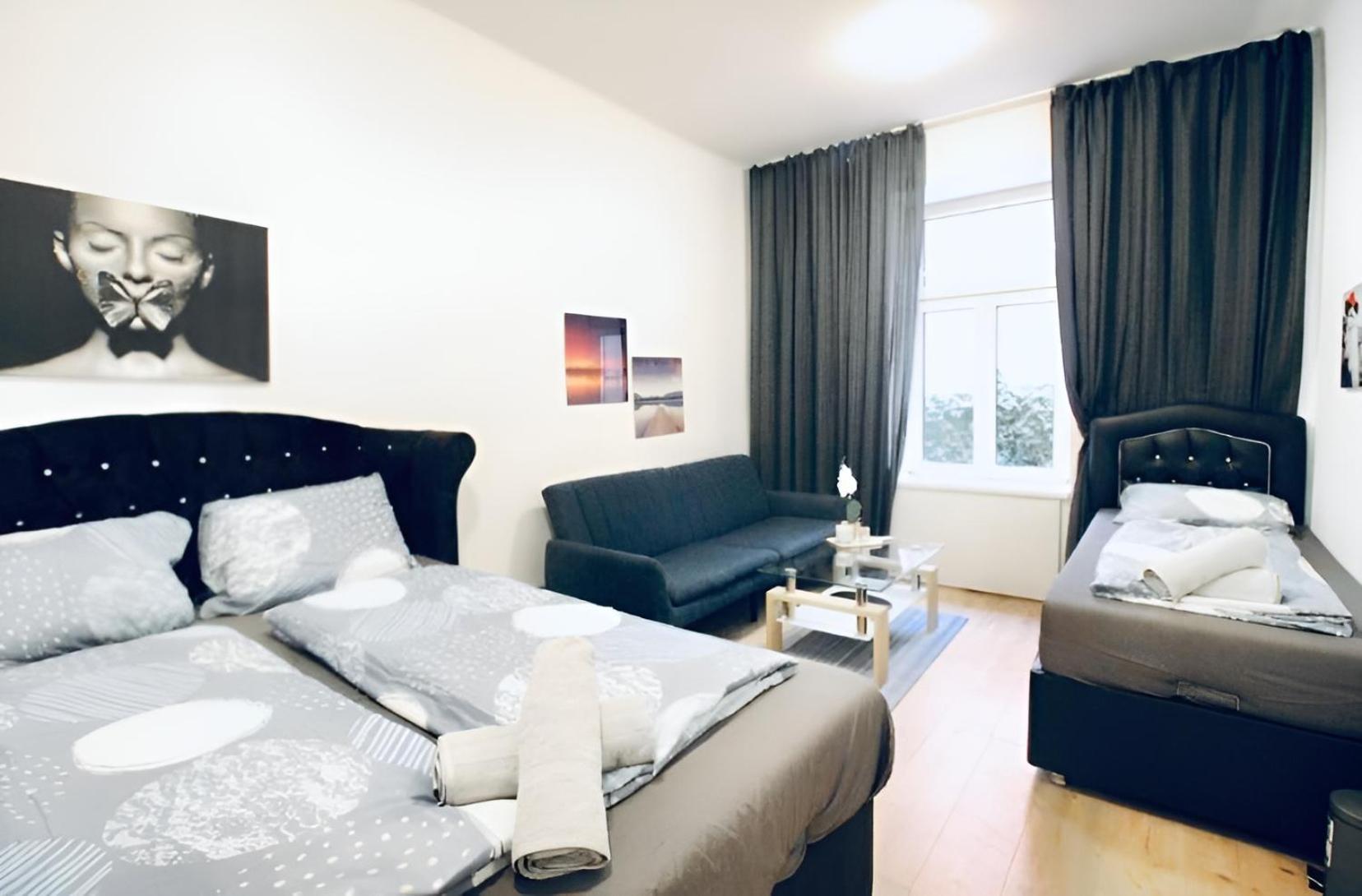 Spacious Cozy 1Br Apt Near To Danube River เวียนนา ภายนอก รูปภาพ