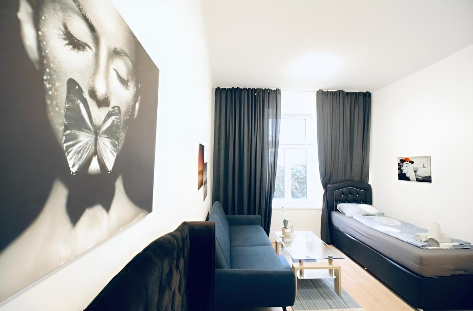 Spacious Cozy 1Br Apt Near To Danube River เวียนนา ภายนอก รูปภาพ